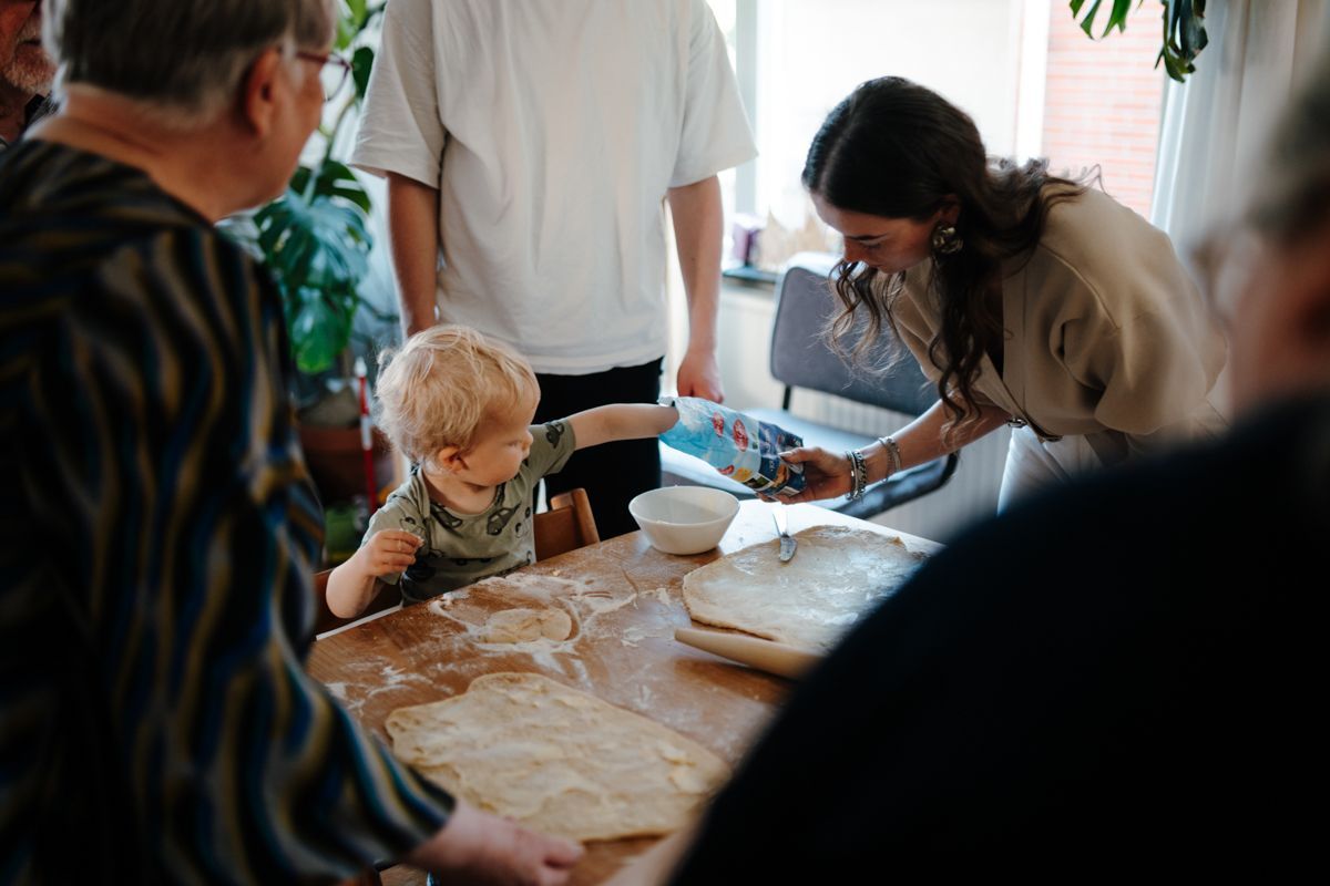 Fotograaf bij de familiedag