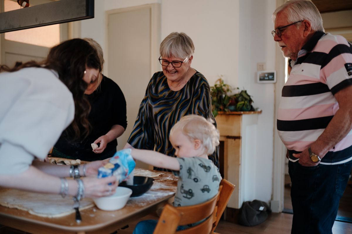 Fotograaf bij de familiedag