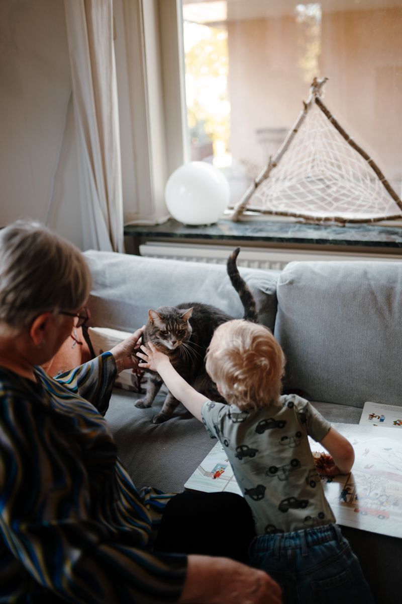 Fotograaf bij de familiedag