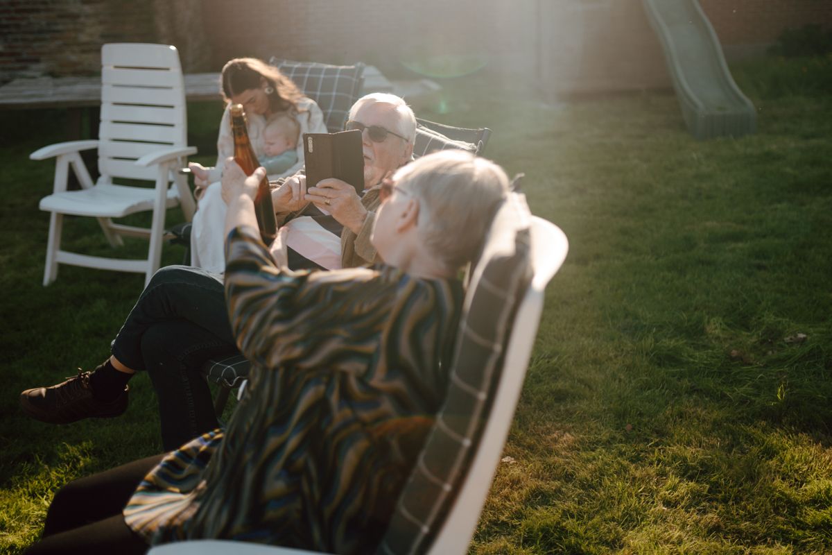 Fotograaf bij de familiedag