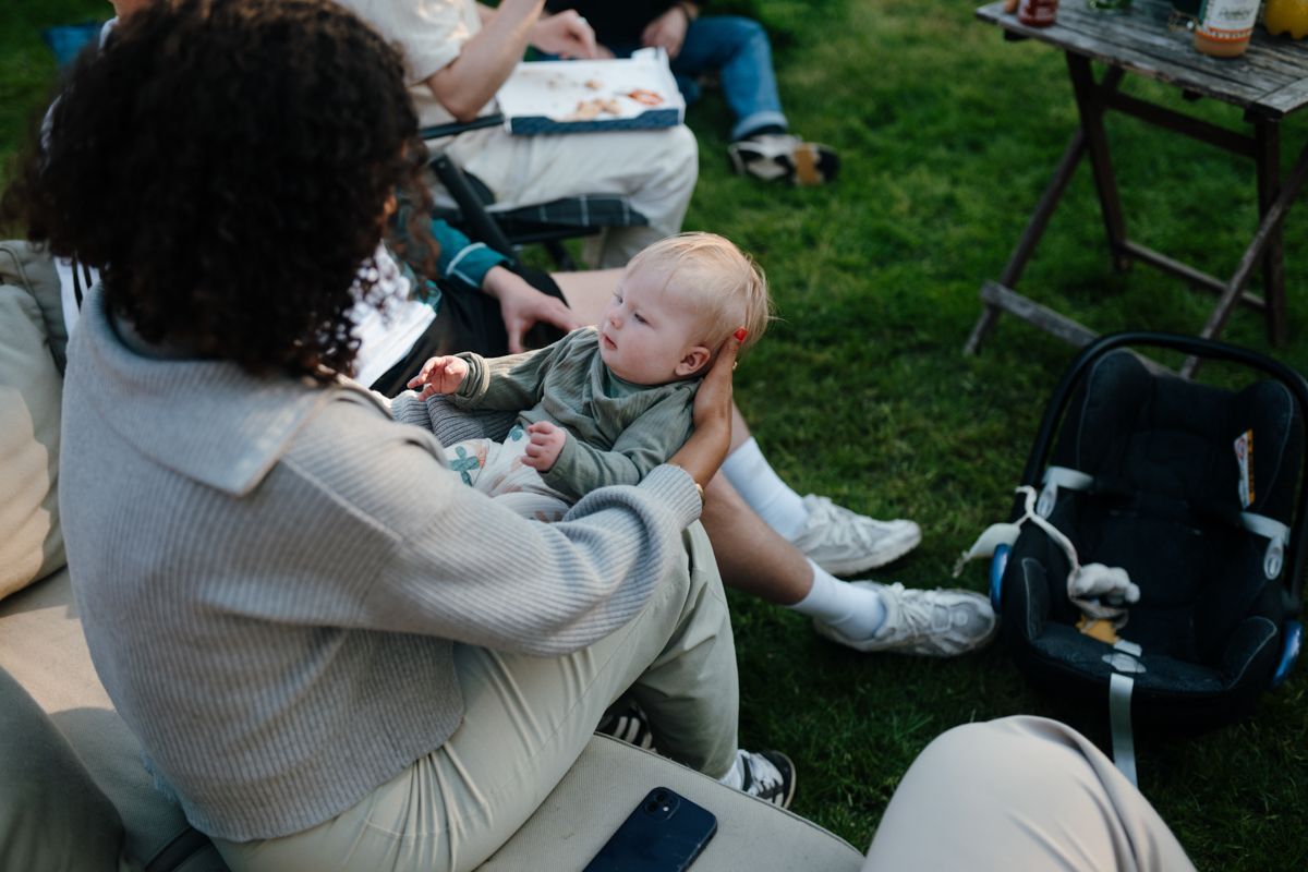 Fotograaf bij de familiedag