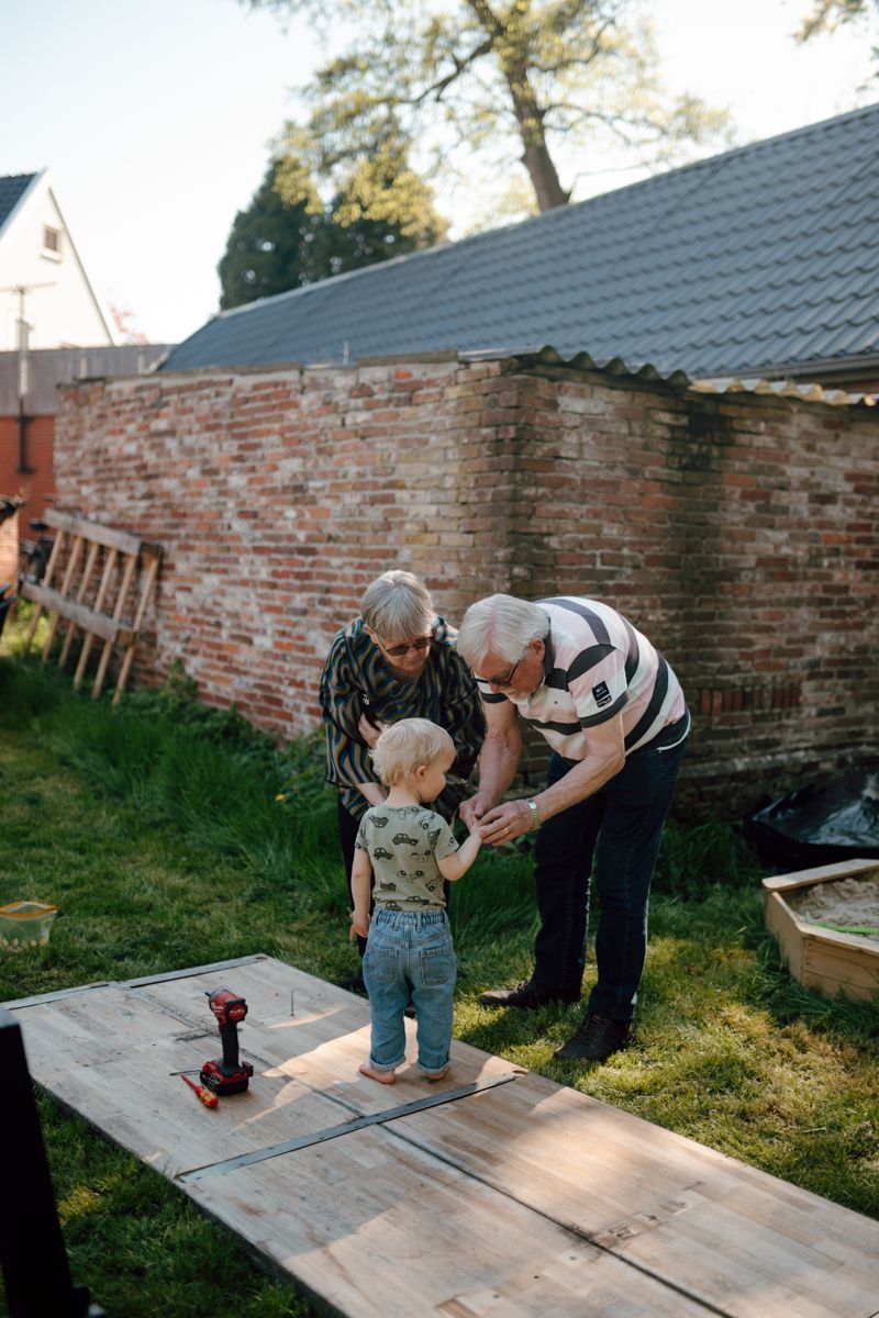 Fotograaf bij de familiedag