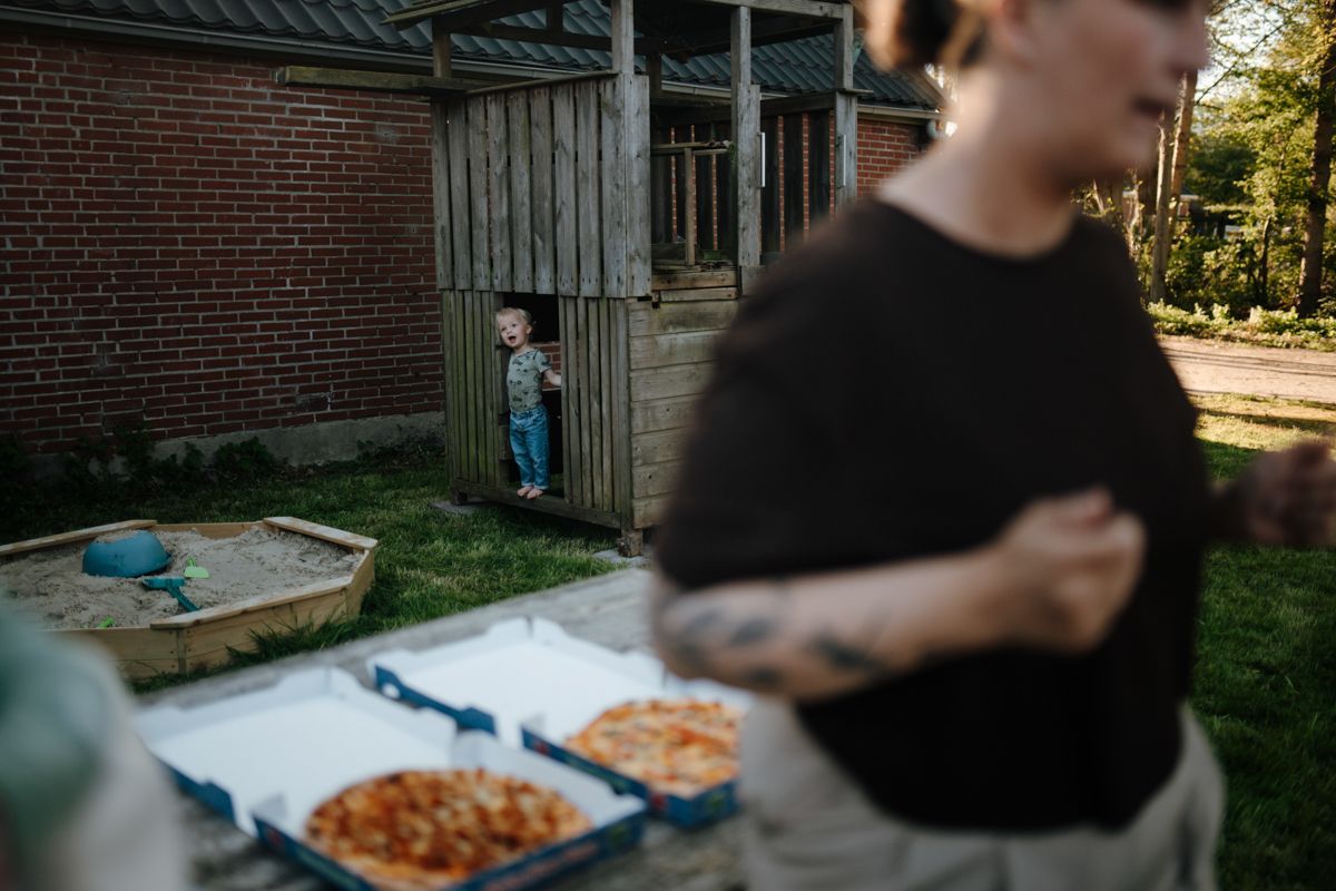 Fotograaf bij de familiedag