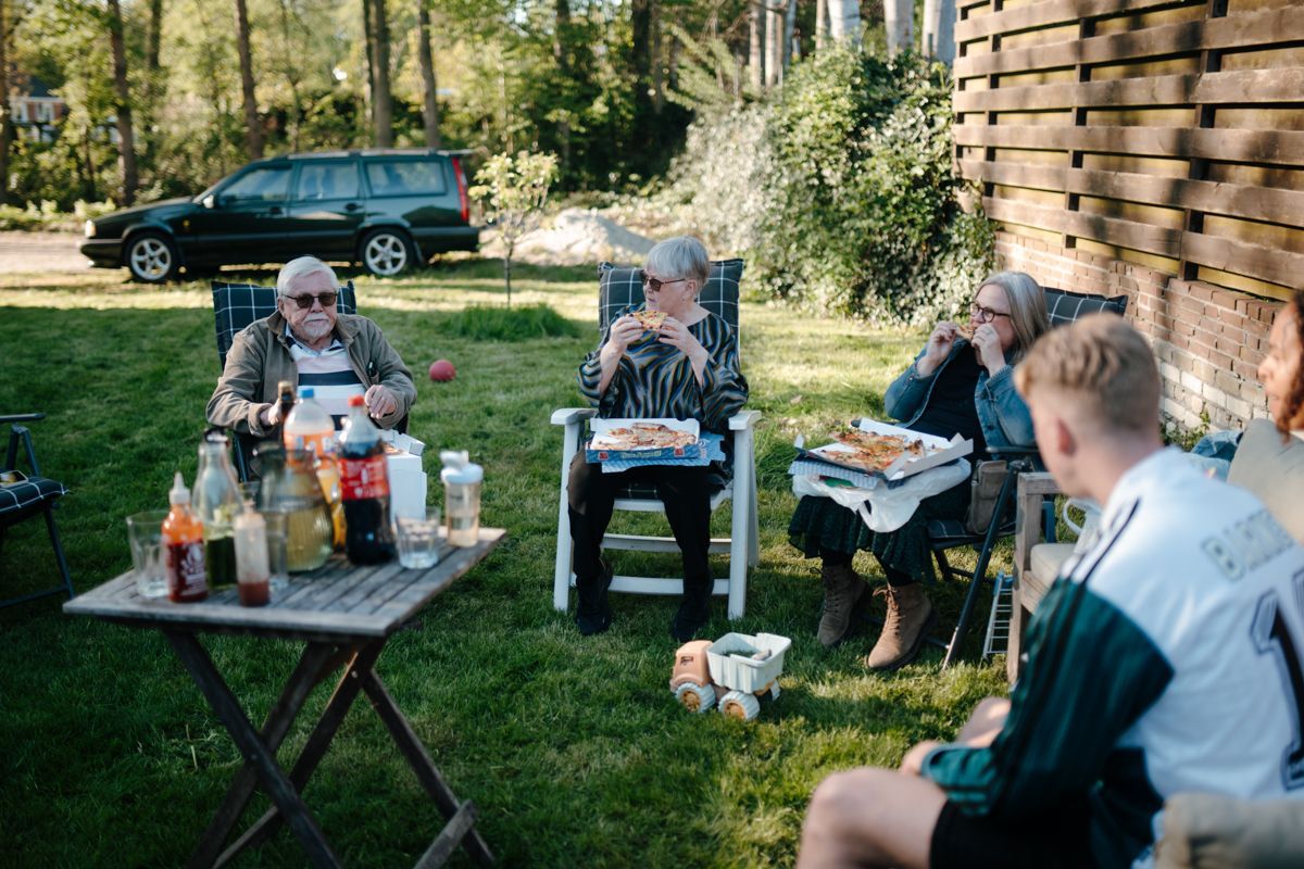 Fotograaf bij de familiedag