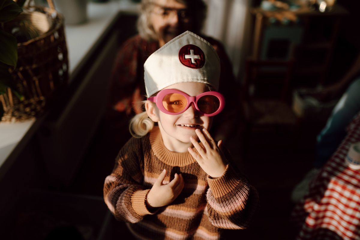 Fotoshoot met opa en oma