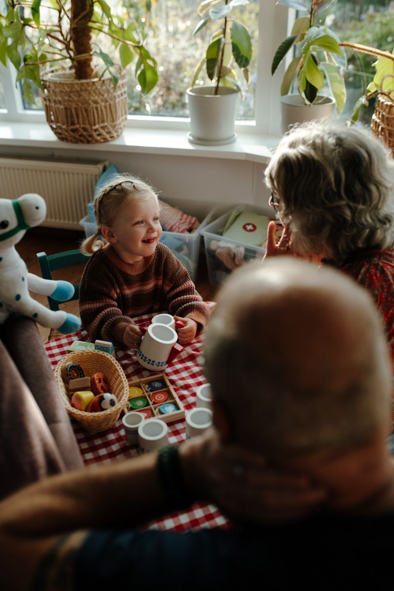 Grootouders en kleinkinderen