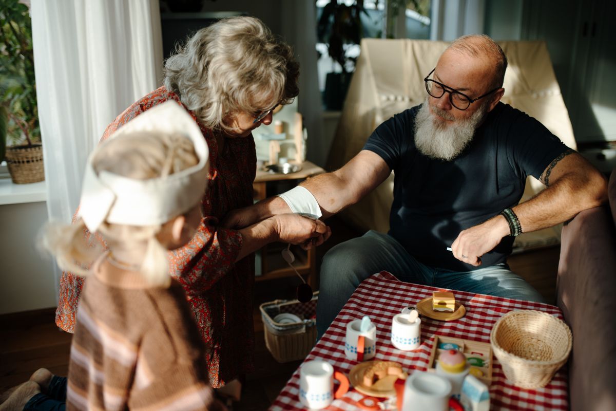 Grootouders en kleinkinderen