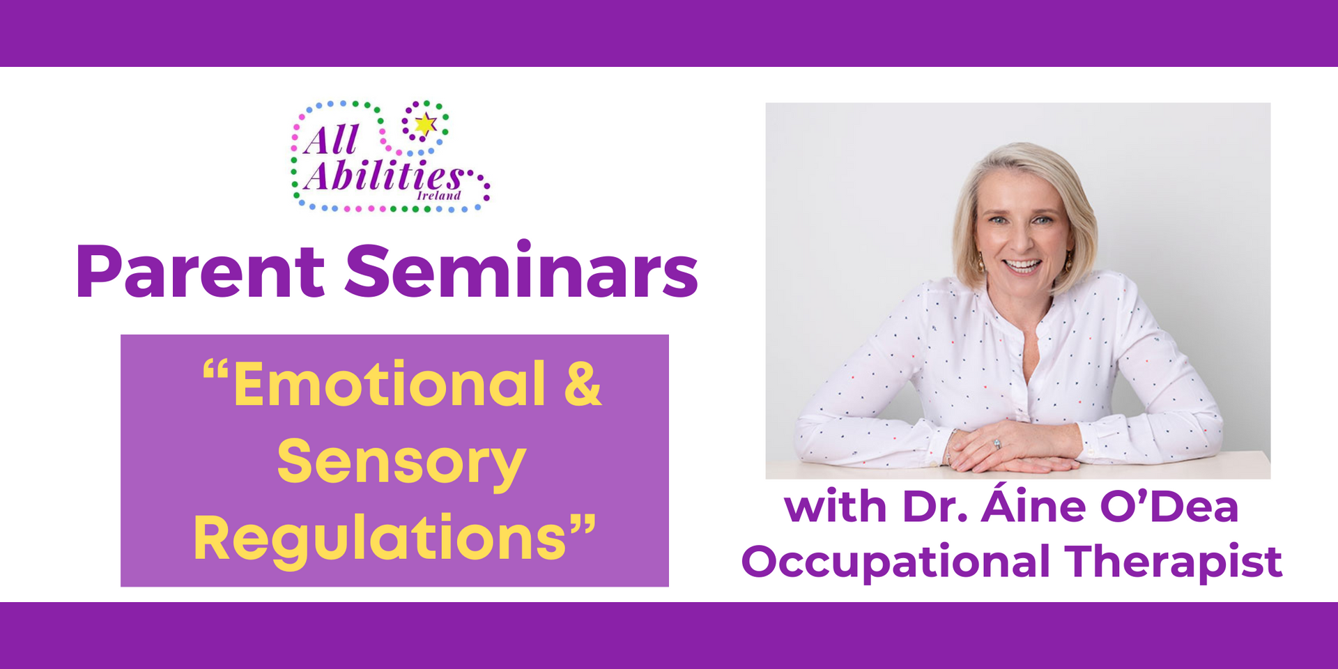 Dr. Áine O’Dea and All Abilities Ireland Seminar in Portlaoise ...