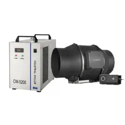S&A 5000 Industrial Chiller, Infinity S6 Fan, Air Assist Included