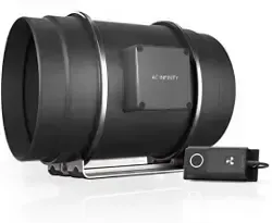 AC Infinity S8 Exhaust Fan w/ Speed Controller