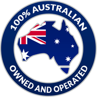 Australian owned concrete business logo