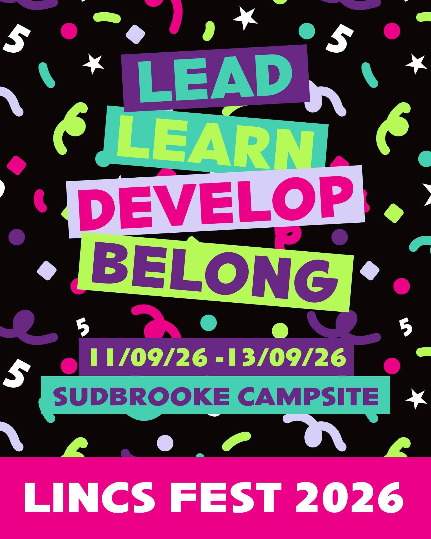 Lead Learn Develop Belong at LincsFest 2026