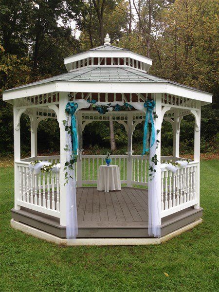 Gazebo Designed for Wedding — Columbus, OH — The Venice Club