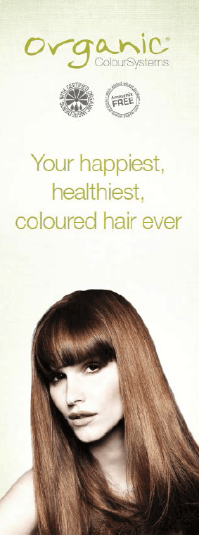 Organic hair colouring