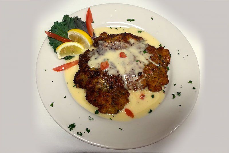 Delicious Meat With White Sauce — Vincenzo's — Omaha, NE