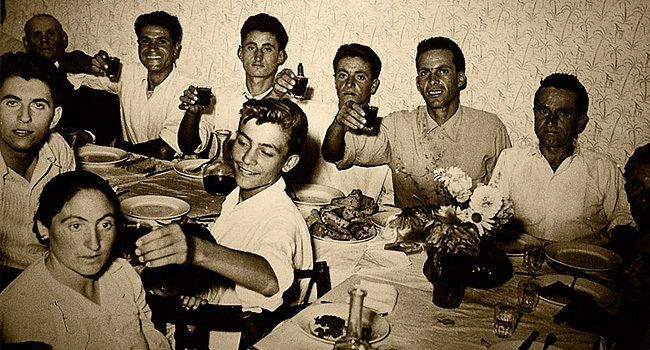 Men Drinking Together — Vincenzo's — Omaha, NE