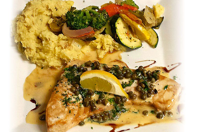 Lemon On Top Of The Dish — Vincenzo's — Omaha, NE