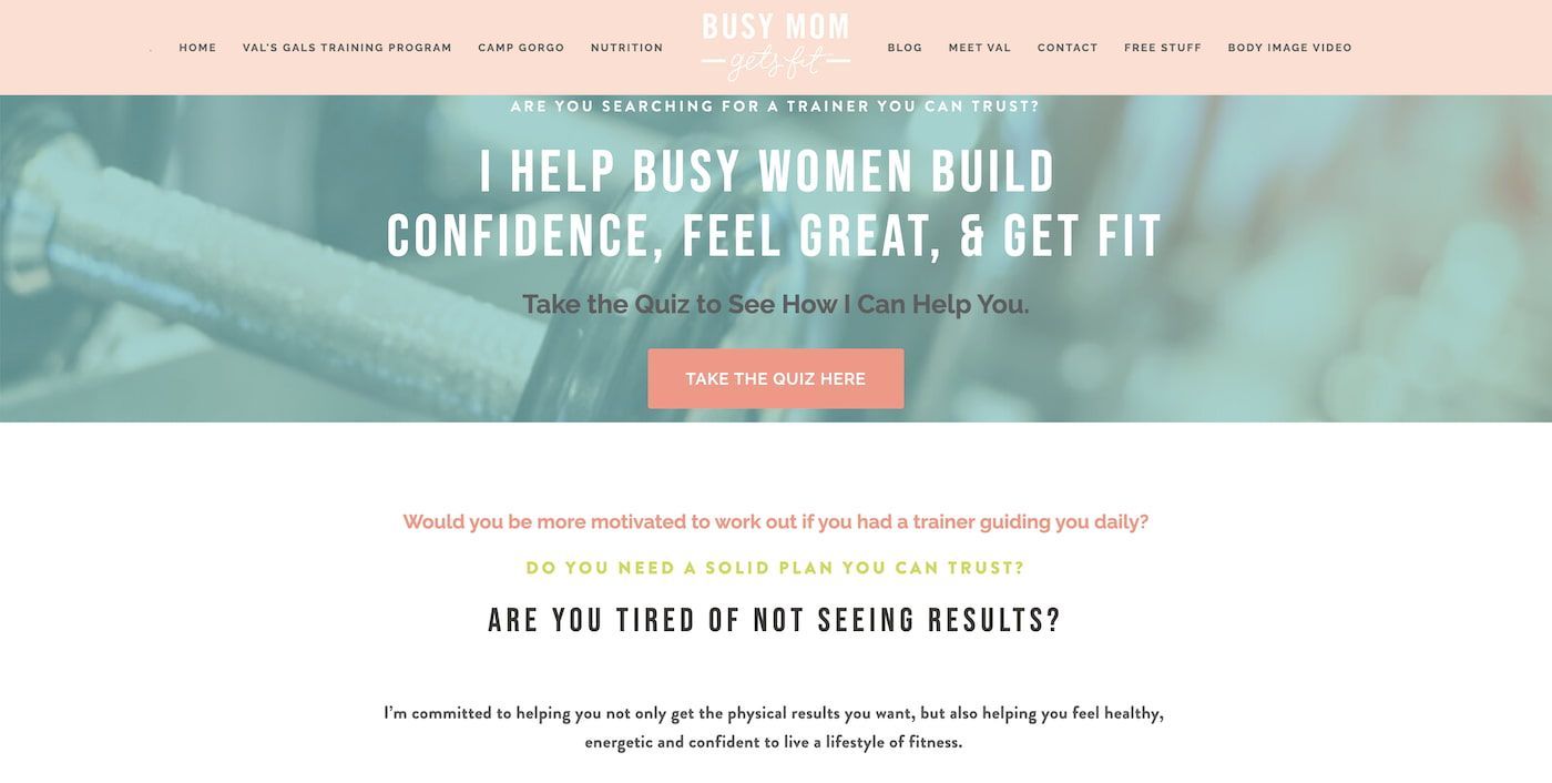 Busy Mom Gets Fit Blog