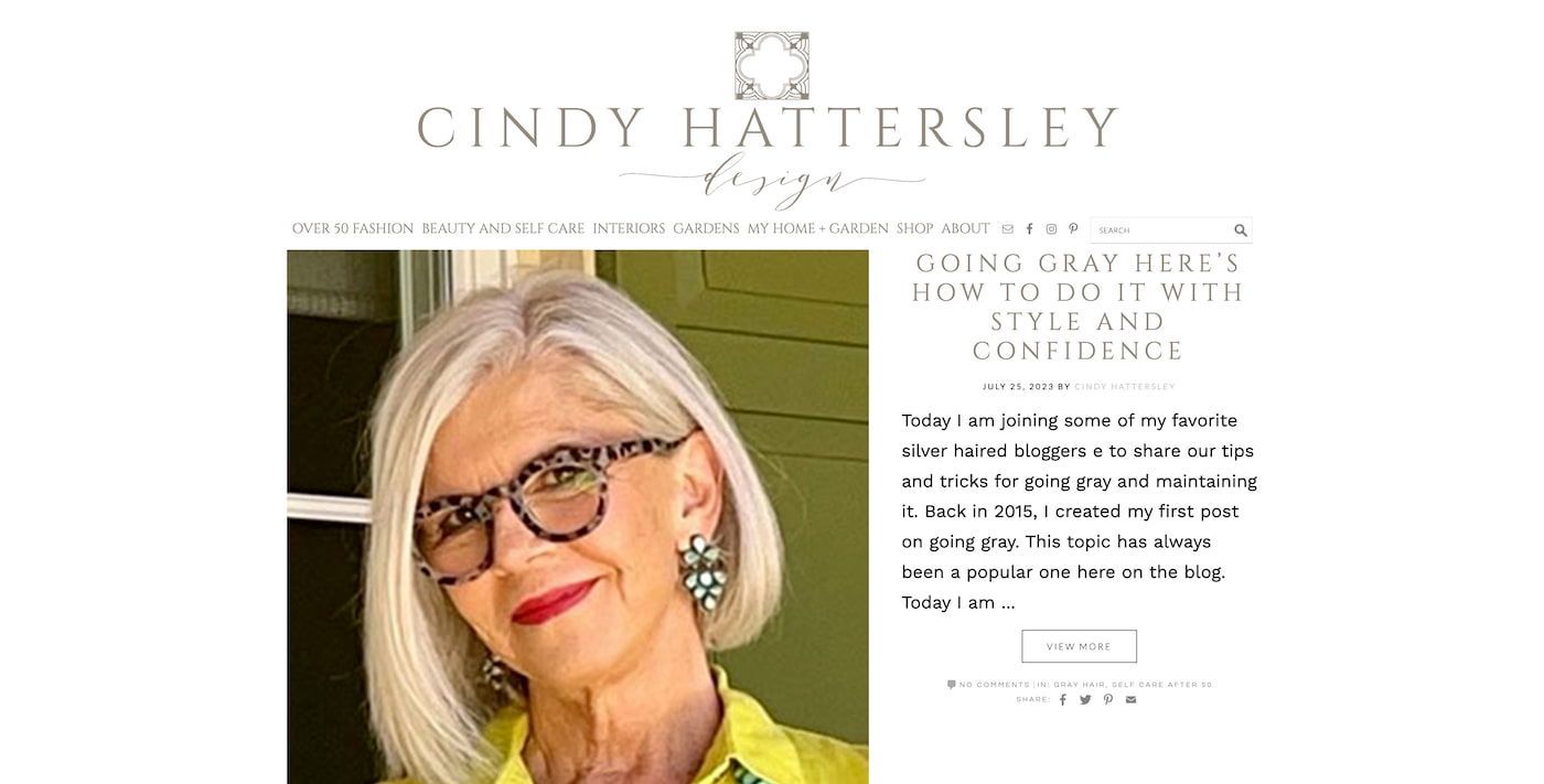 Cindy Hattersley Blog