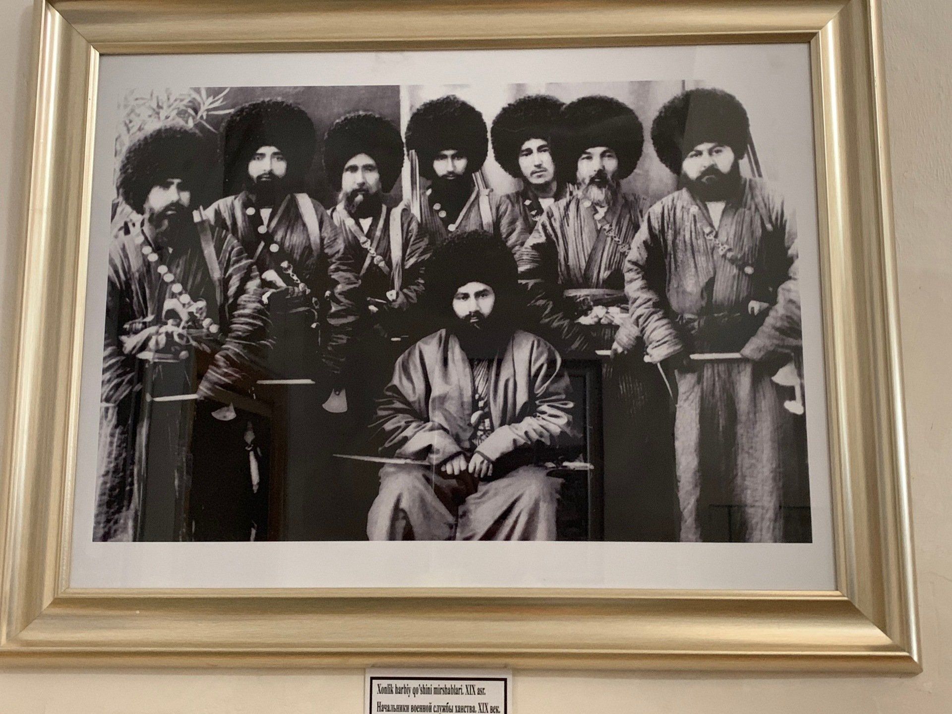 foto van Khan's uit het oude Khiva