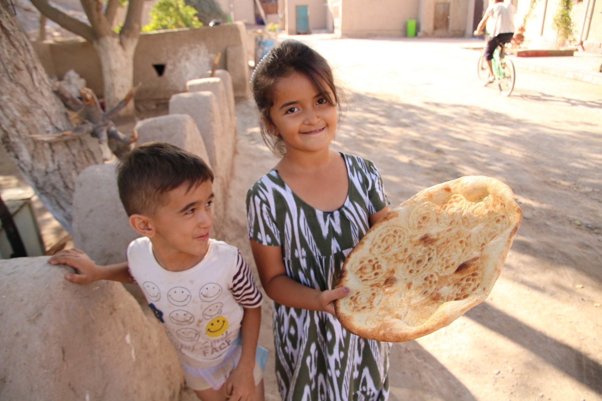 Dagelijks vers brood door hun moeder gebakken