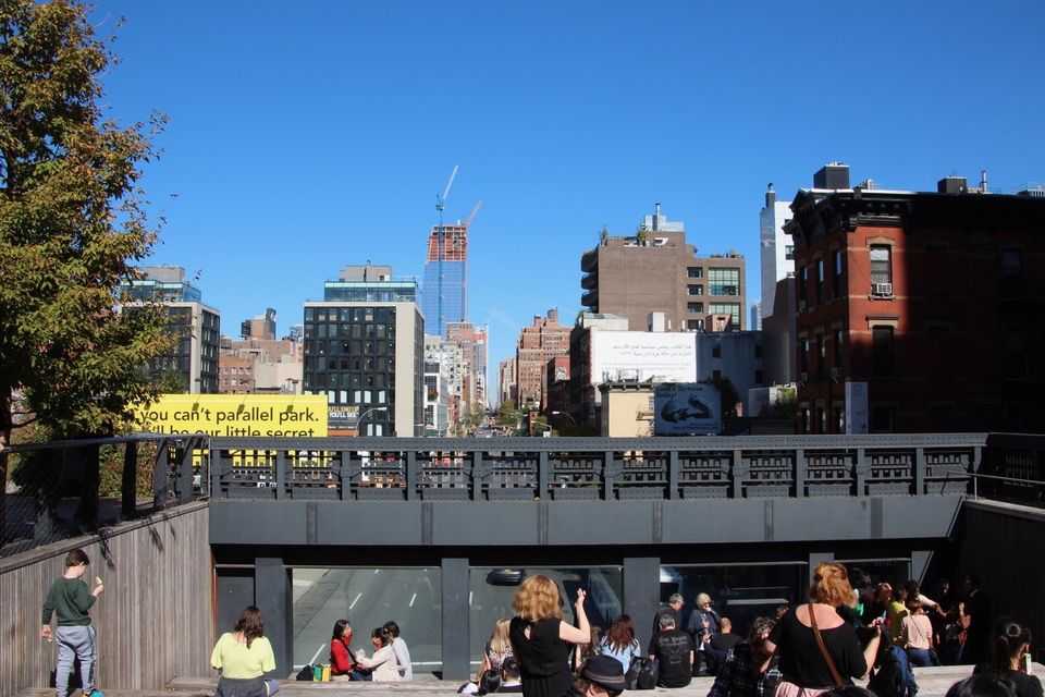 uitzichtspunt  op west manhattan vanaf de high line