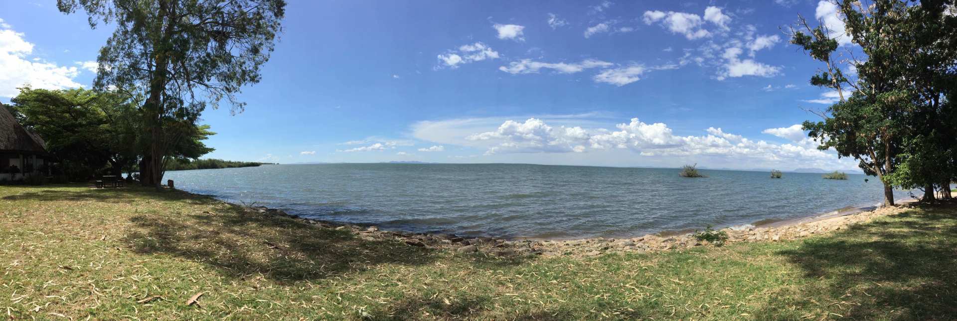 panorama van Lake victoria 