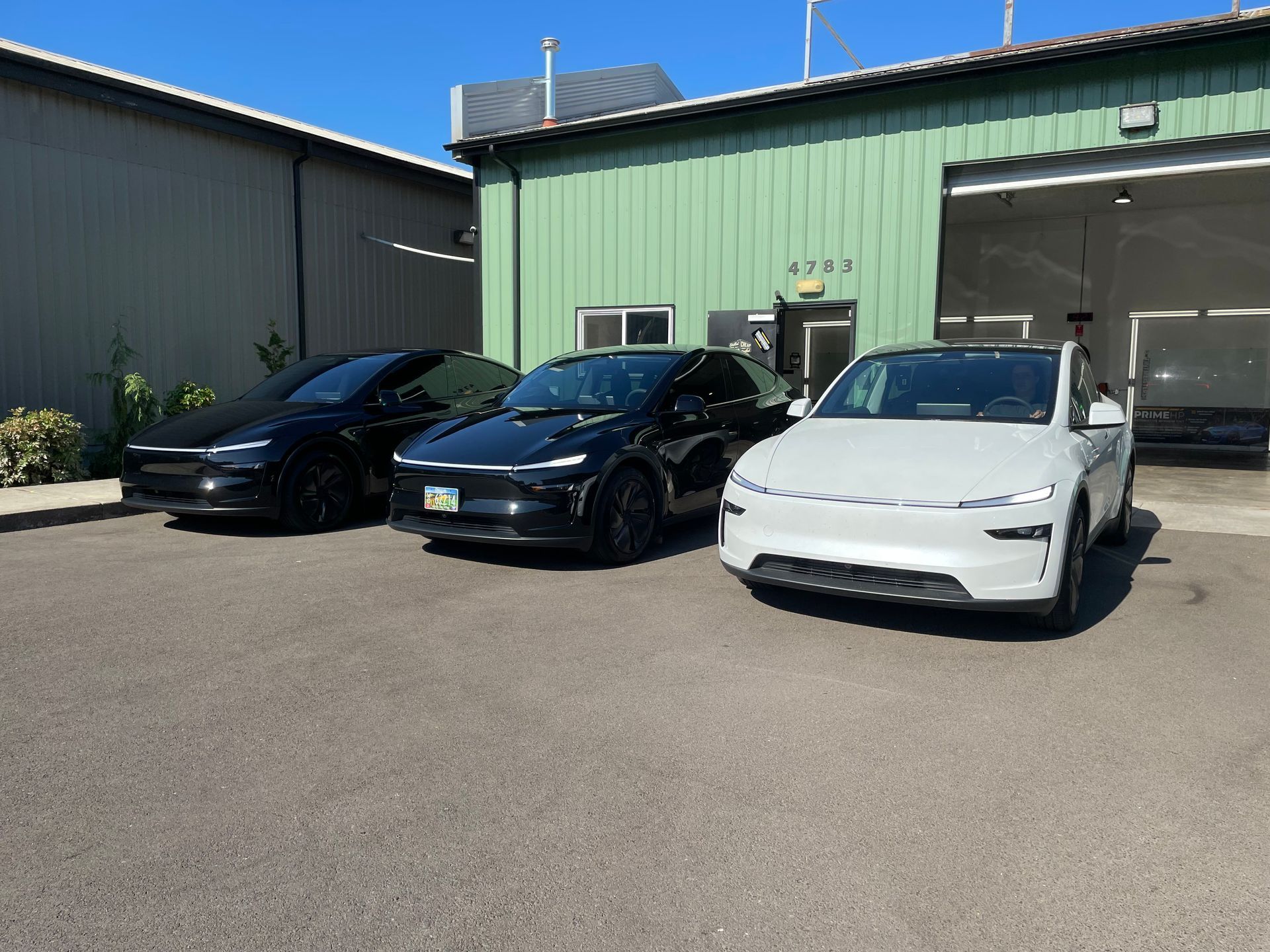 Three brand new Teslas got XR plus installed on all windows to control heat - Salem, OR