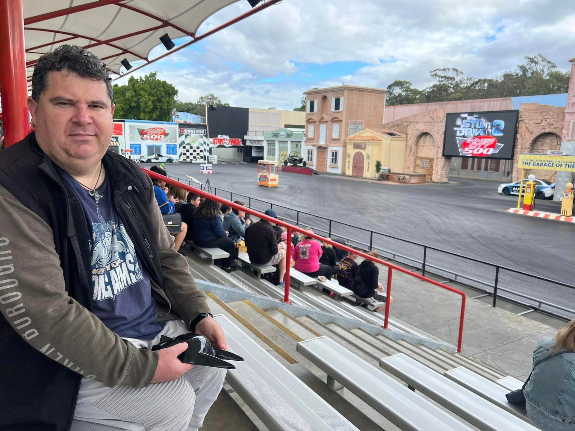Man On Stadium Viewer Seats — Ballarat, VIC — West End Support Services