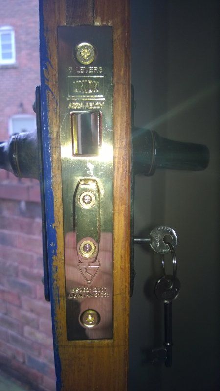British standard mortice lock