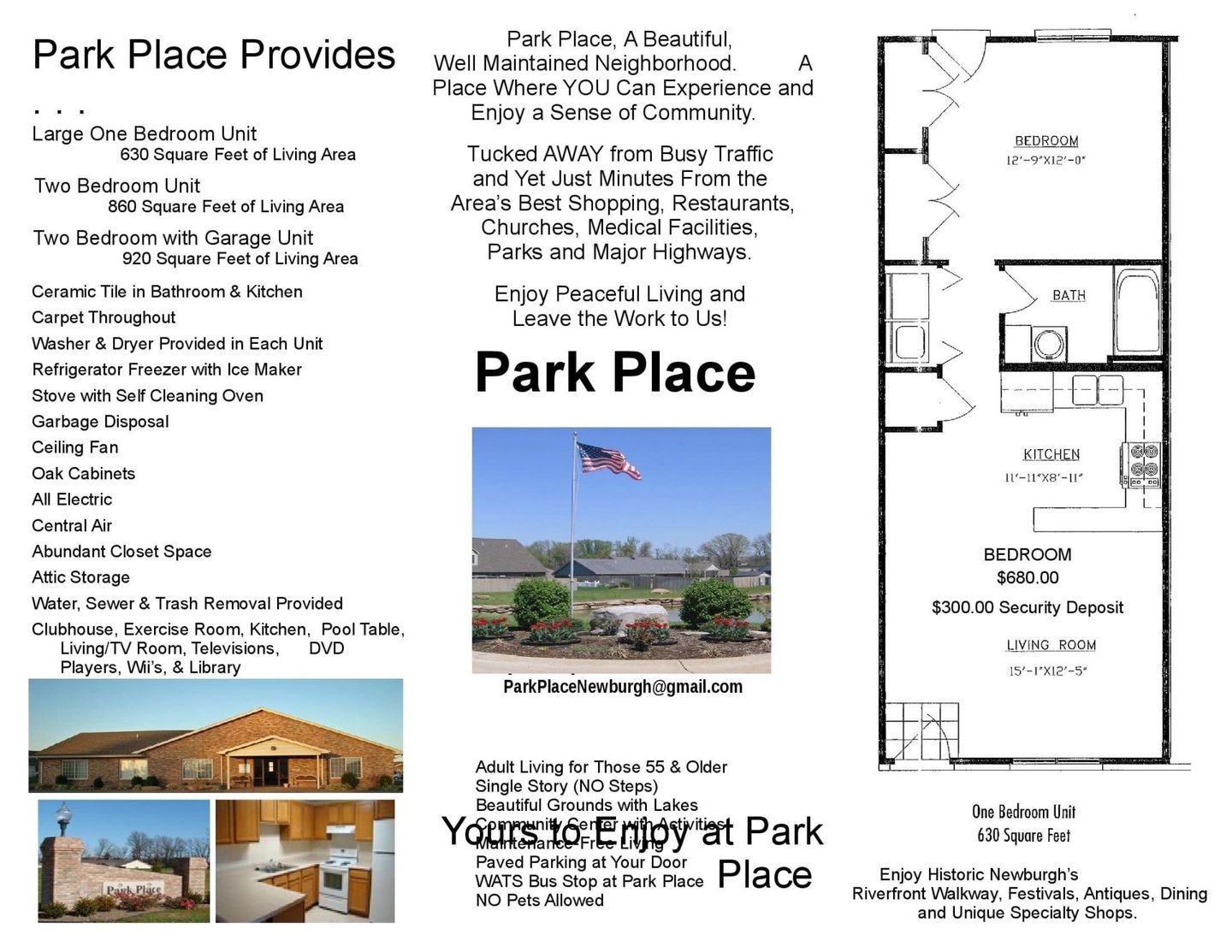 Park place apartments near me