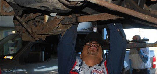 Auto Care Worker — Fixing Underneath in Spring Valley, CA