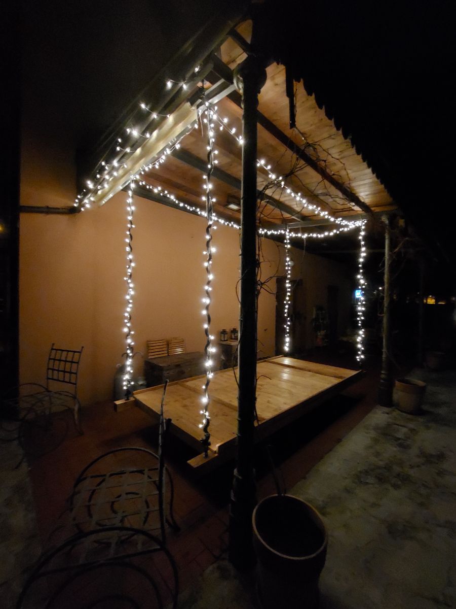 struttura esterna in legno