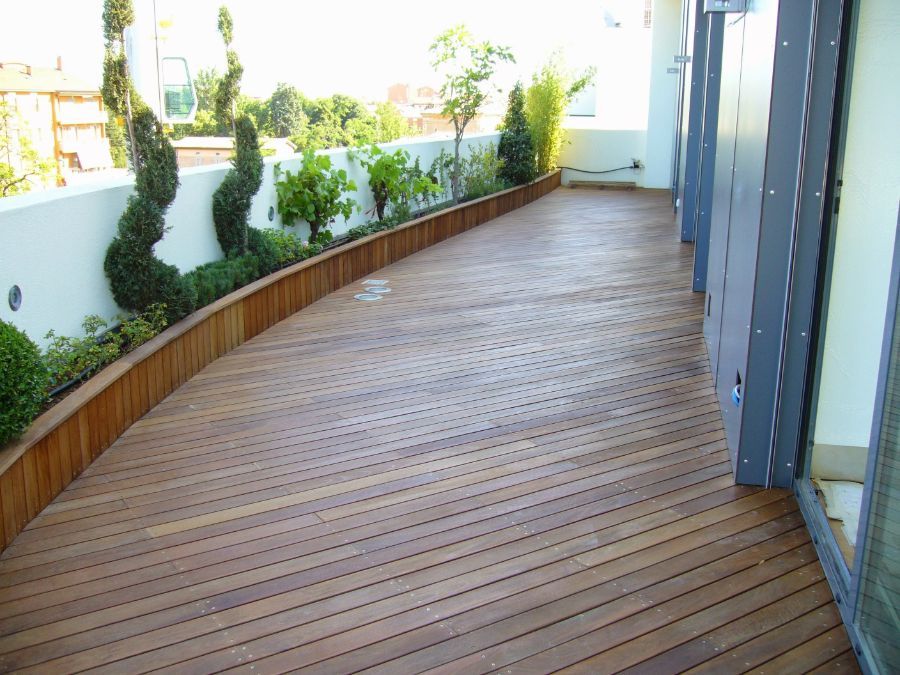 pavimentazione in legno