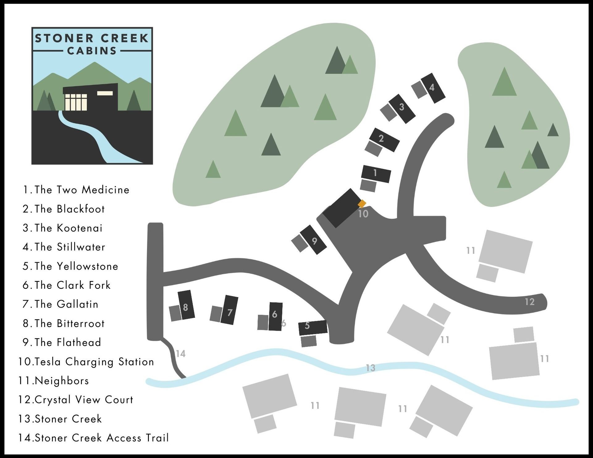 Stoner Creek Map