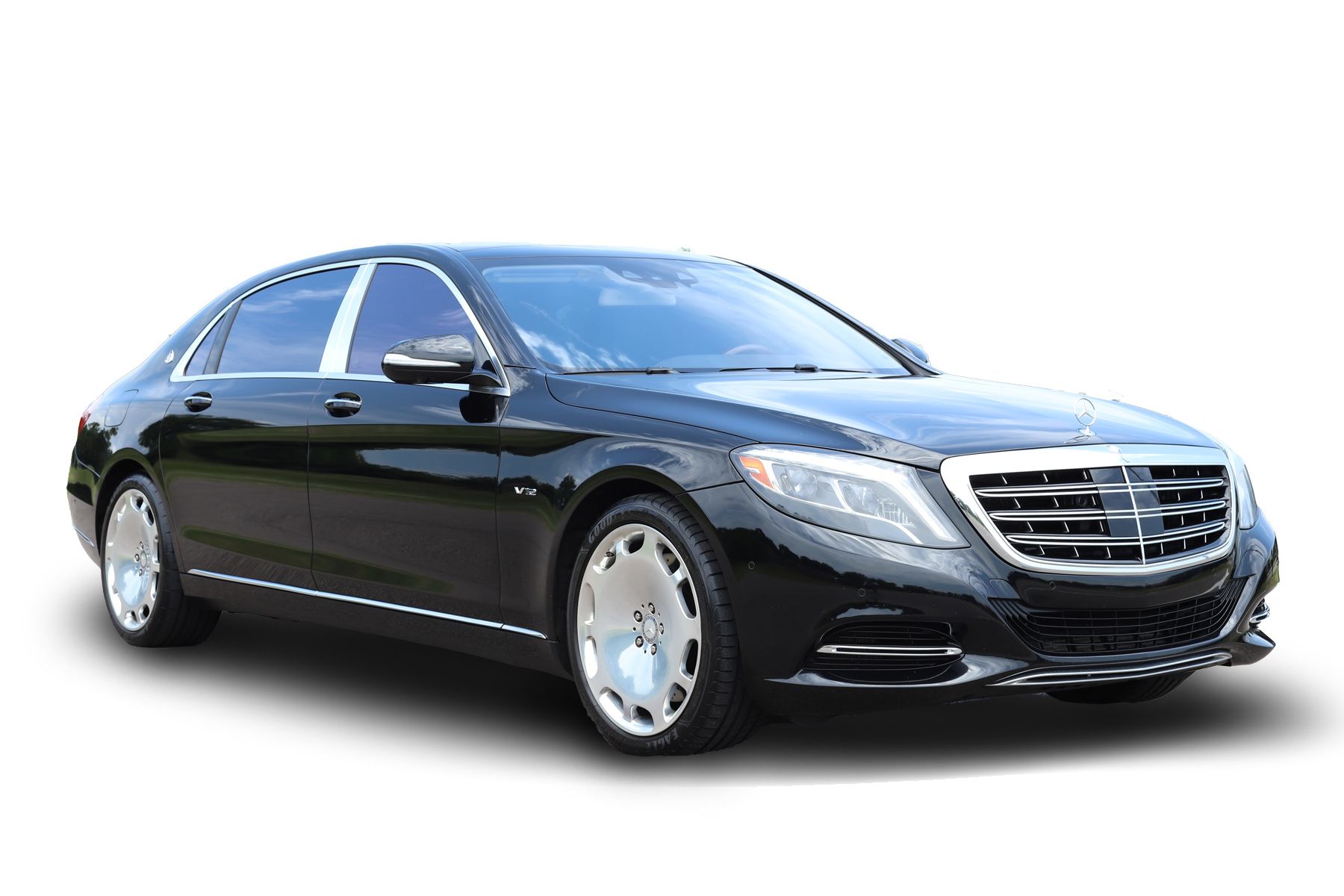 mercedes black car 