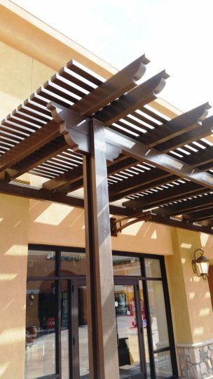 Outdoor Extended Lattice Roof – Bakersfield, CA – Bakersfield Patios Covers