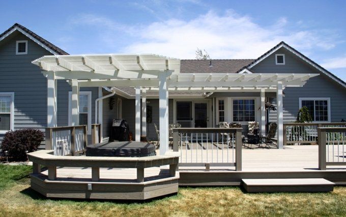 Front House Patio – Bakersfield, CA – Bakersfield Patios Covers