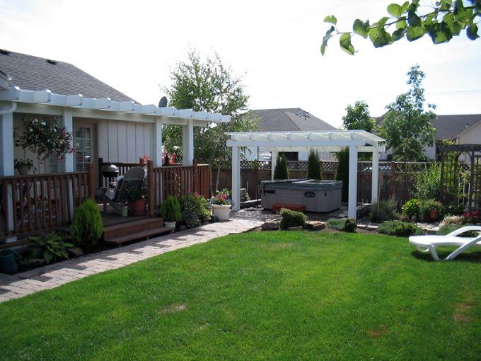 Small Patio In The Backyard – Bakersfield, CA – Bakersfield Patios Covers