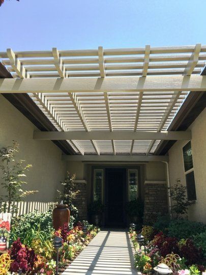 Garden Lattice Roof – Bakersfield, CA – Bakersfield Patios Covers