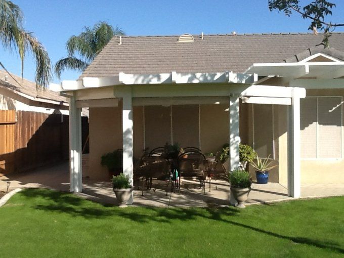 Small Outdoor Solid Roofing – Bakersfield, CA – Bakersfield Patios Covers