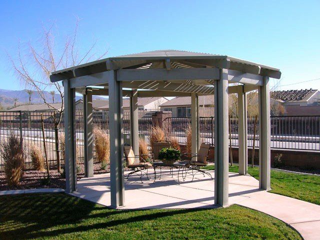 Circular Gazebo – Bakersfield, CA – Bakersfield Patios Covers