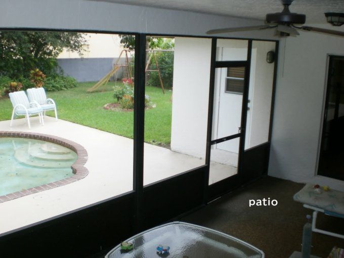 Solar Screen In Patio – Kern County, CA – Bakersfield Patios Covers
