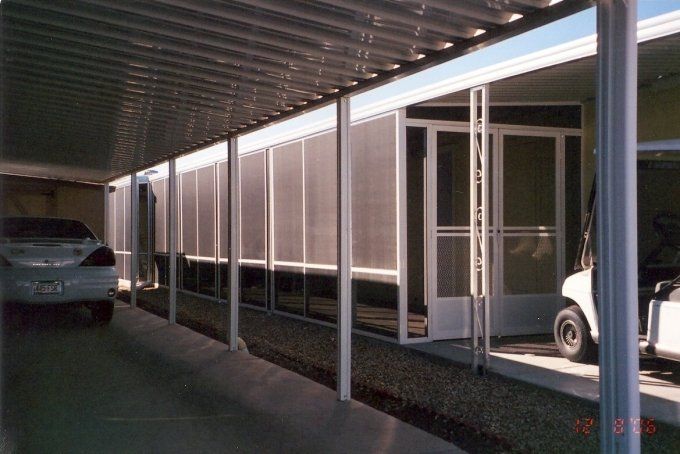 Solar Screen Parking – Kern County, CA – Bakersfield Patios Covers