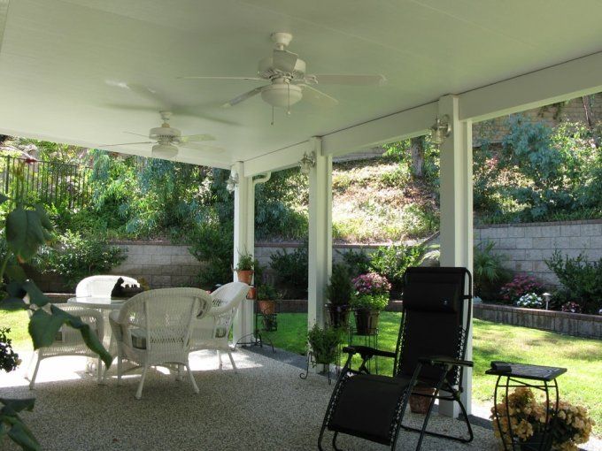 Backyard Solid Roof – Bakersfield, CA – Bakersfield Patios Covers