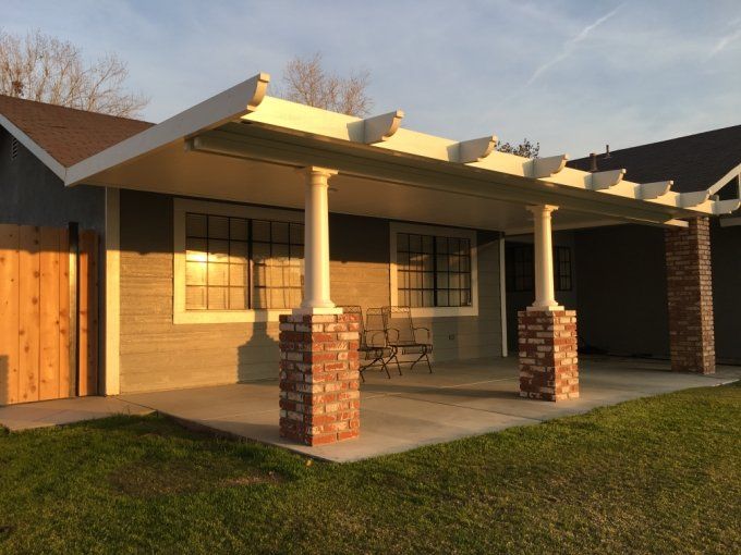 Extended Roof By The Window – Bakersfield, CA – Bakersfield Patios Covers