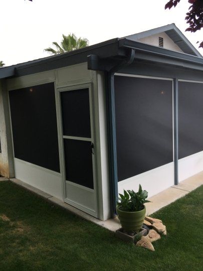 Solar Screen Protected House – Kern County, CA – Bakersfield Patios Covers
