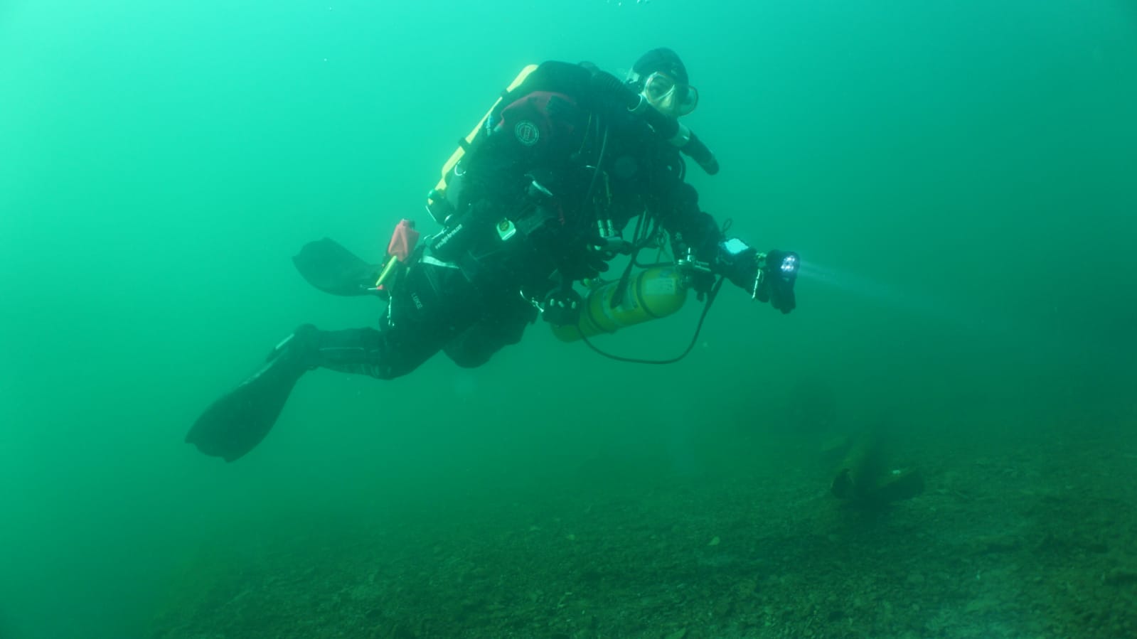 Luke on Rebreather