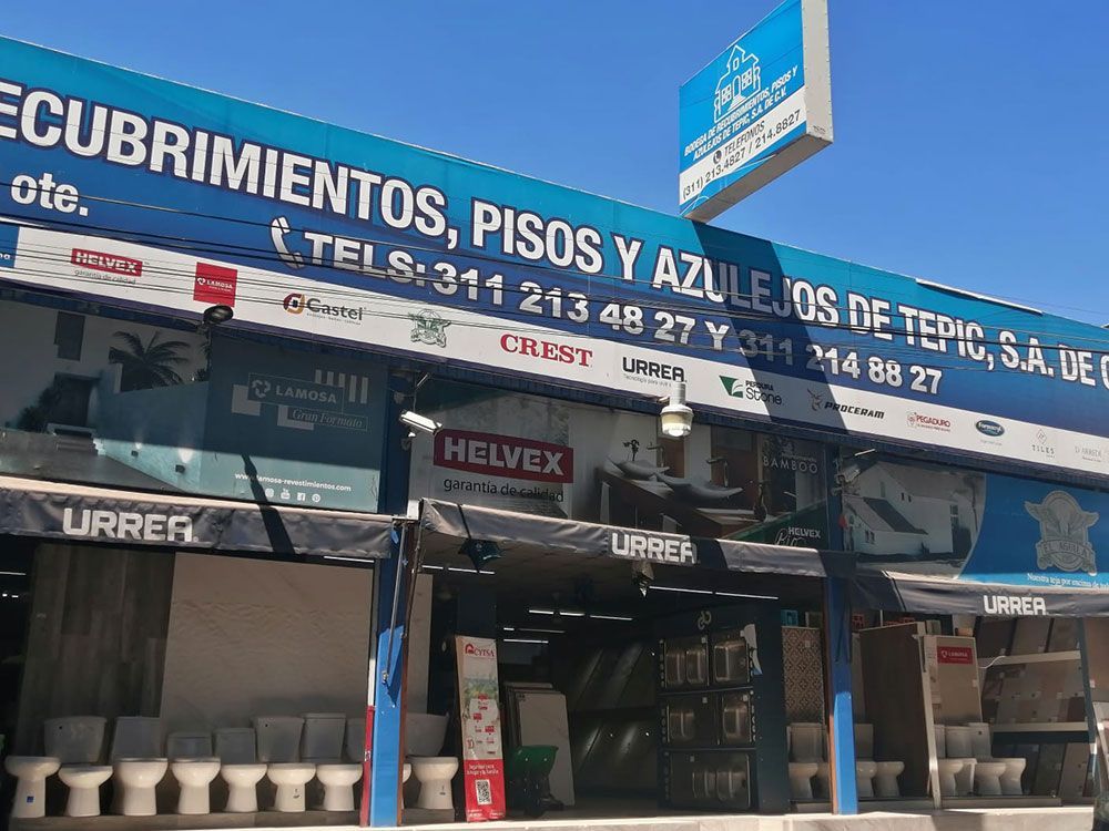 BODEGA DE RECUBRIMIENTOS PISOS Y AZULEJOS DE TEPIC - SUCURSAL MATRIZ