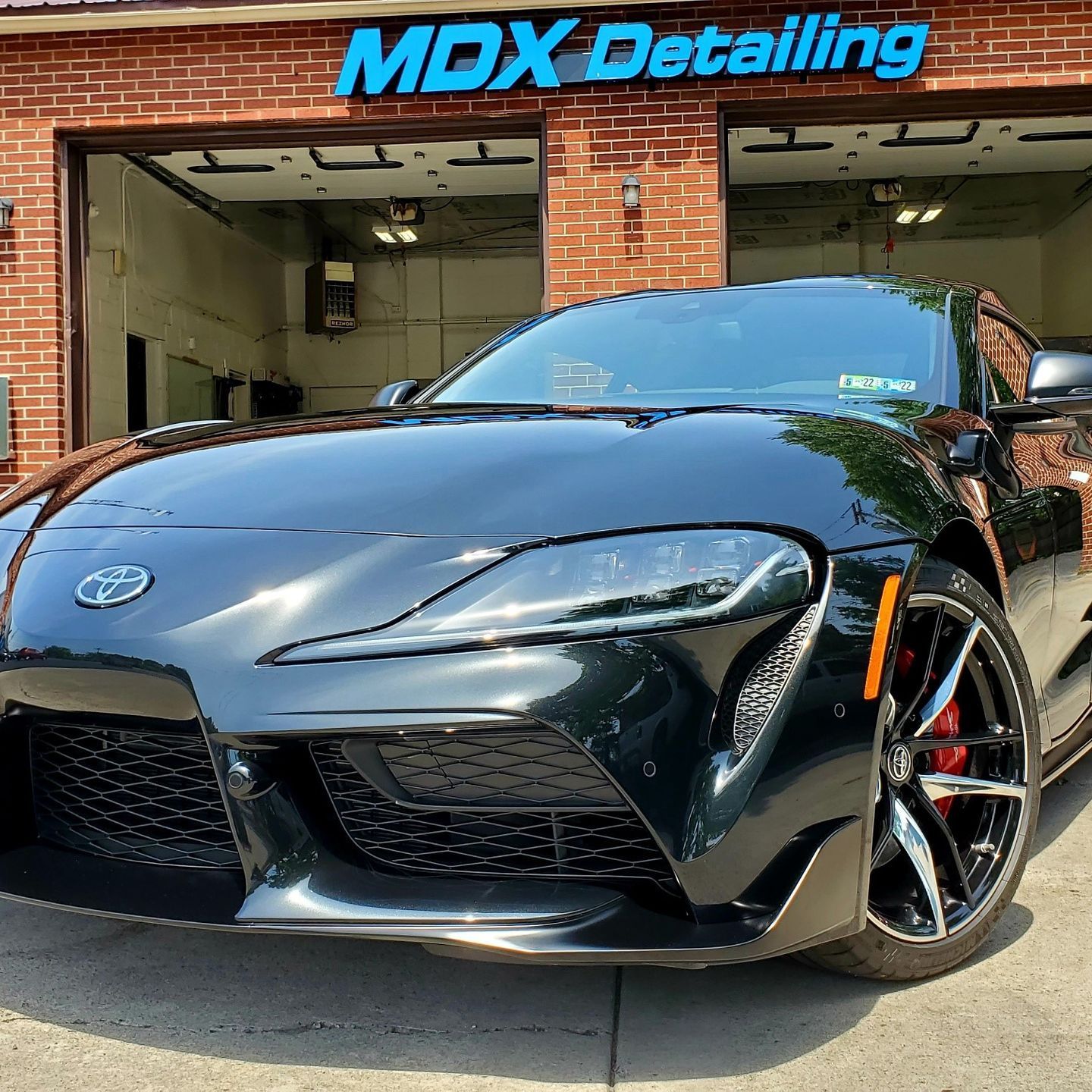 toyota supra . mdx detailing shop . Ceramic coating, PPF, Tint, Vinyl Wrap, johnstown pa www.mdxdetailing.com